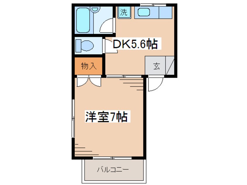 間取図 ホワイトウッドＣ