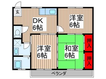 間取図 富士見ハイツ