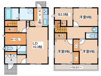 間取図 茅ヶ崎市若松町住宅