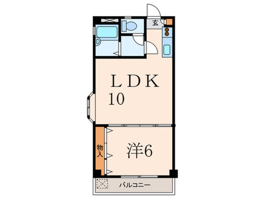 間取図 グリ－ンハイツ二子玉川