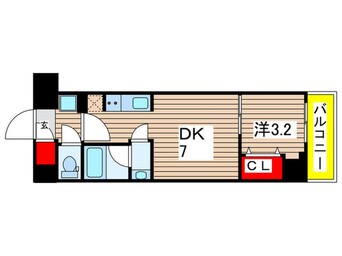 間取図 アーバネックス森下Ⅳ