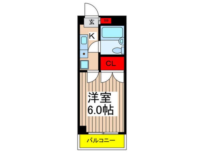 間取図 ガーデンハイツハクホウ