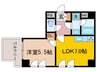 友泉巣鴨ビル 1LDKの間取り