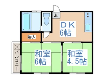 間取図 巽ビレッジ