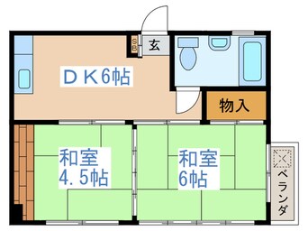 間取図 巽ビレッジ