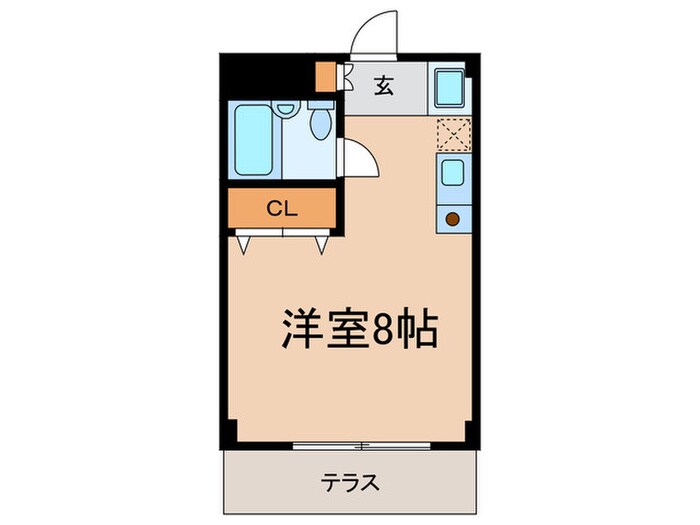 間取り図 クレール上野毛