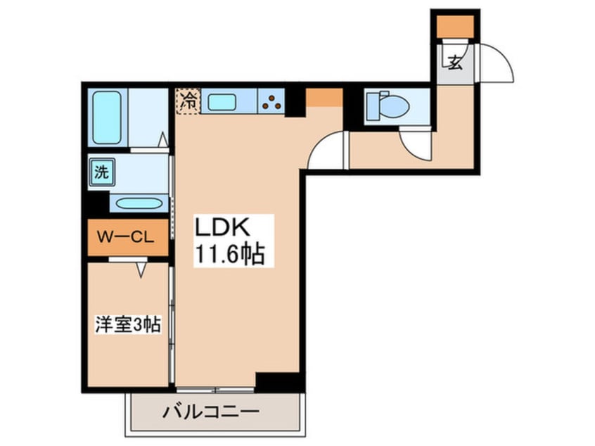 間取図 Ｃｈａｔｅａｕ　Ａｖｅｎｉｒ