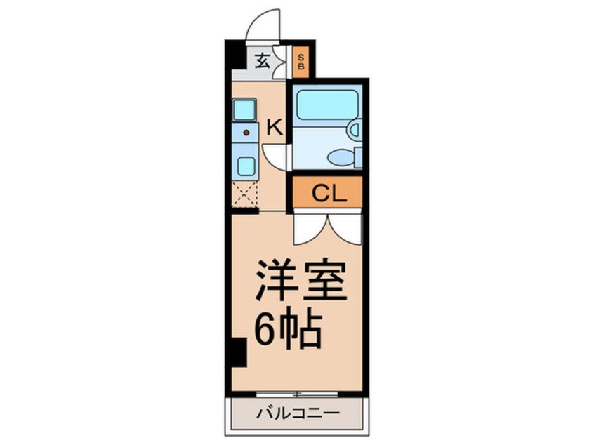 間取図 グリーンロード中台