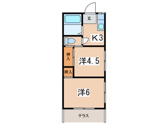 間取図 第一秀月荘