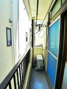 ベランダ・バルコニー 第３竹の塚ハイツ（３０１）