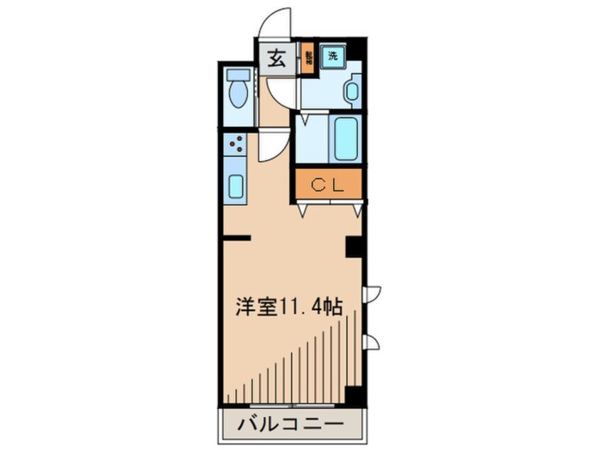 間取図 COMODO川崎