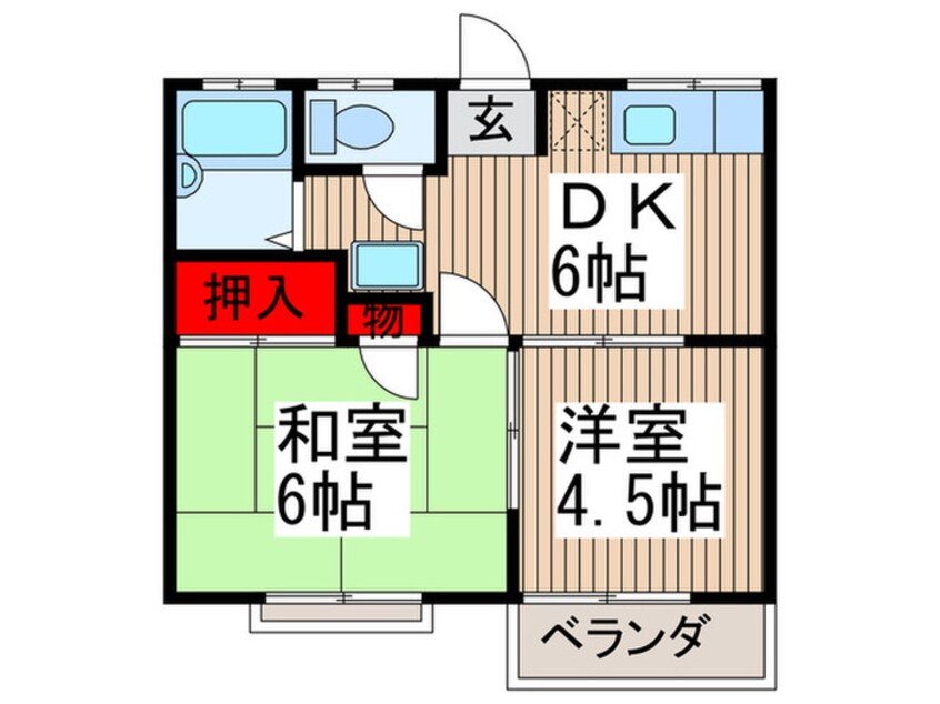 間取図 日進リュミエール