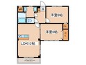ニュ－グランドヒルズ弐番館の間取図