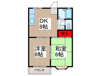 間取図 パールハイツ