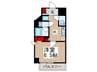 Ｃｒｅｓｔ　Ｍａｂａｓｈｉ 1Kの間取り