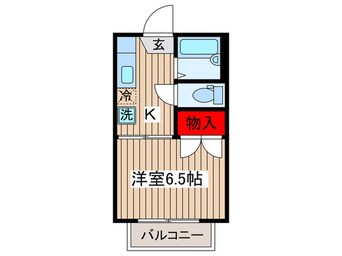 間取図 ジュ－ル大沢