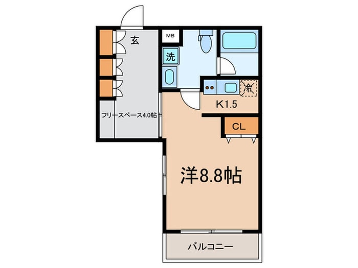 間取り図 ミリアレジデンス桜新町