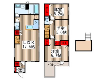 間取図 Kolet船橋三咲#04