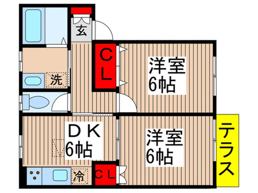 間取図 ワンズハイツ