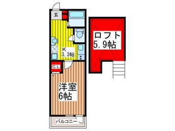 間取図 コンホーム北与野