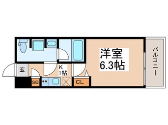 間取図 マーロ立石（３０５）