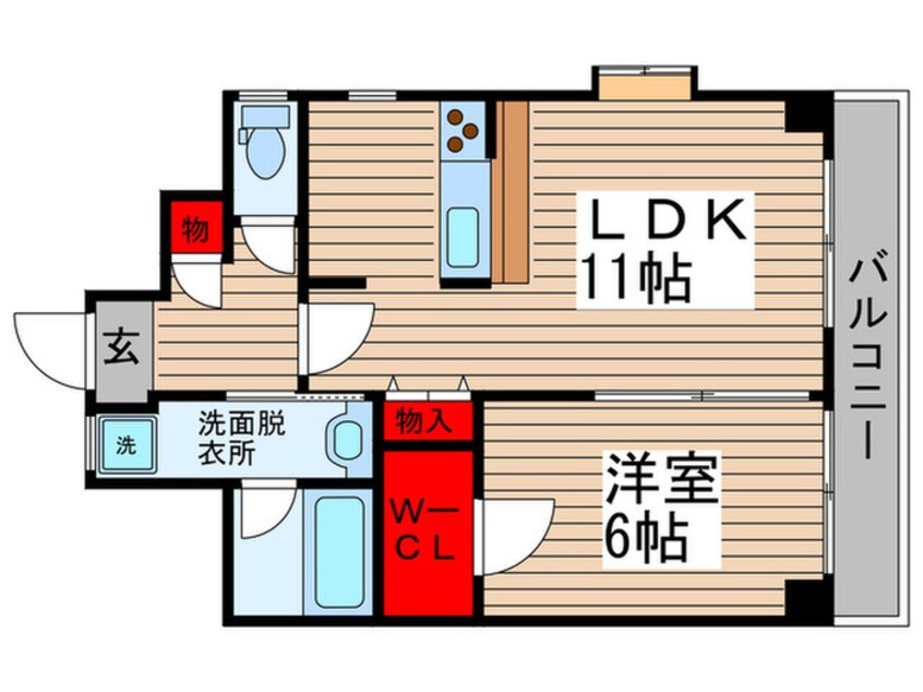 間取図 ヒルトップレジデンス