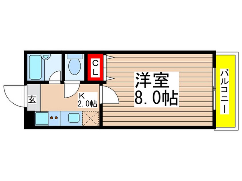 間取図 グランビスタ参番館