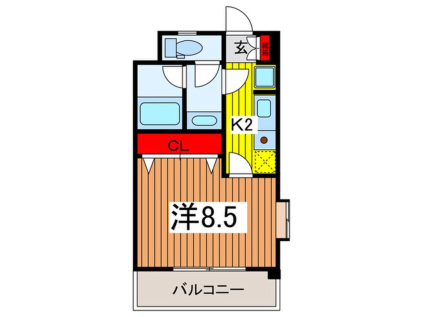 間取図 ソレイユ浦和