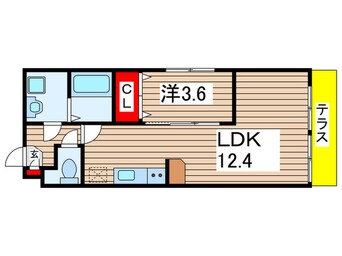 間取図 シンシア三番館