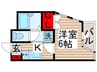グレース・M・T 1Kの間取り
