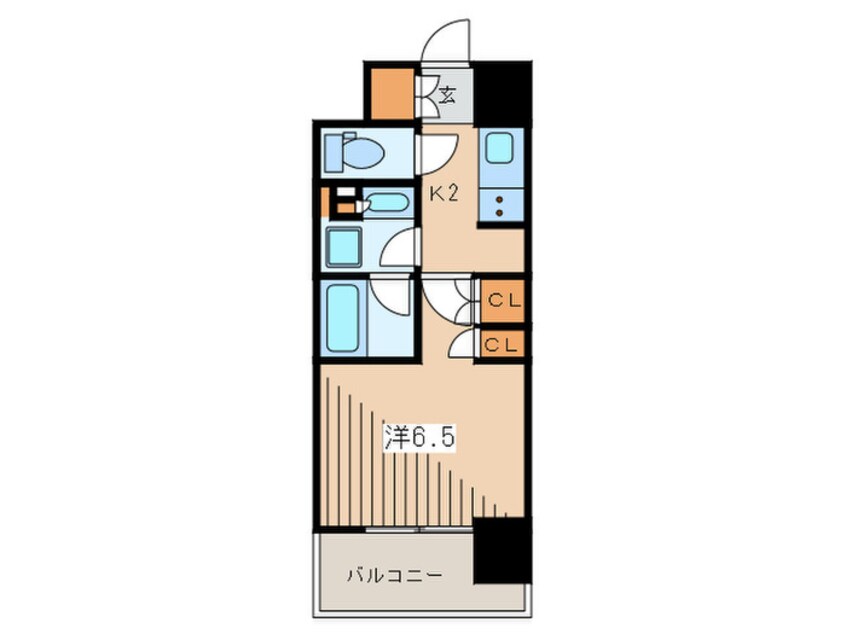 間取図 Ｄｉｍｕｓ日本橋水天宮