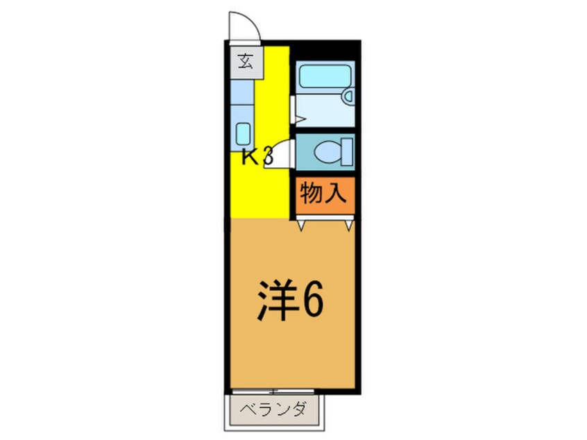 間取図 メイ・プランタン