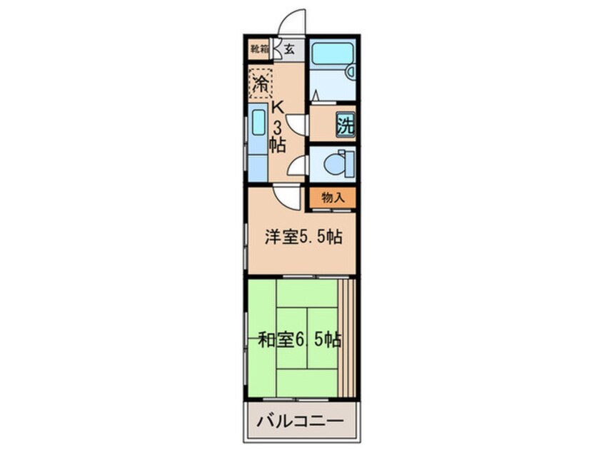 間取図 米田ビル