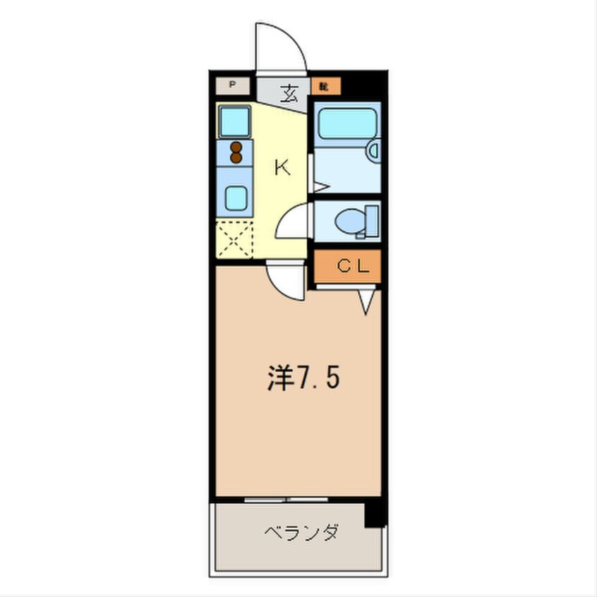 間取図 JC STATION 143