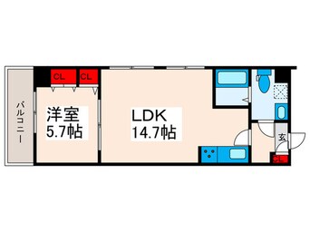 間取図 アルファコート町屋