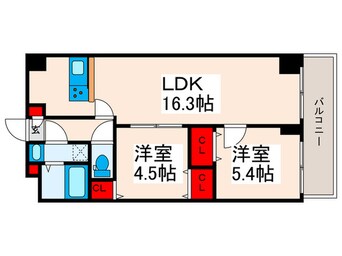 間取図 アルファコート町屋