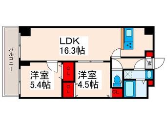 間取図 アルファコート町屋