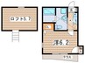ラ・シエスタ港南中央 1Kの間取り