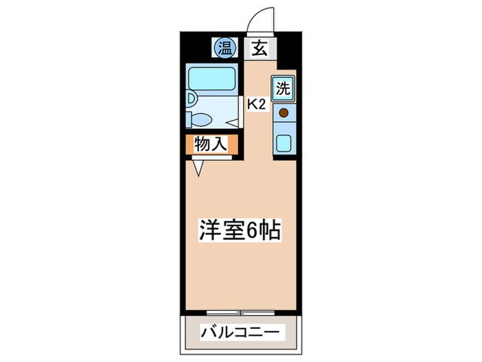 間取り図 エ－リフロ－レンスＢ