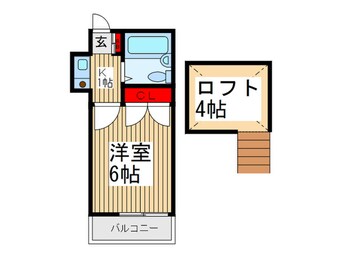 間取図 エレメンツ上福岡