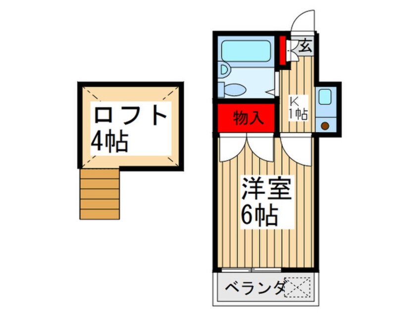 間取図 エレメンツ上福岡