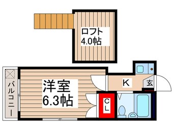 間取図 エレメンツ上福岡