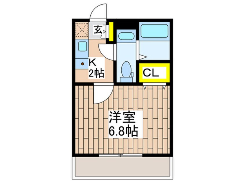 間取図 MQuarto湘南海岸公園Ⅰ