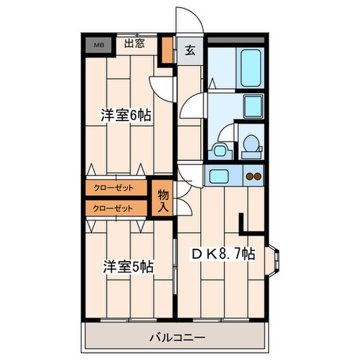 間取り図 メゾン・ラフィール