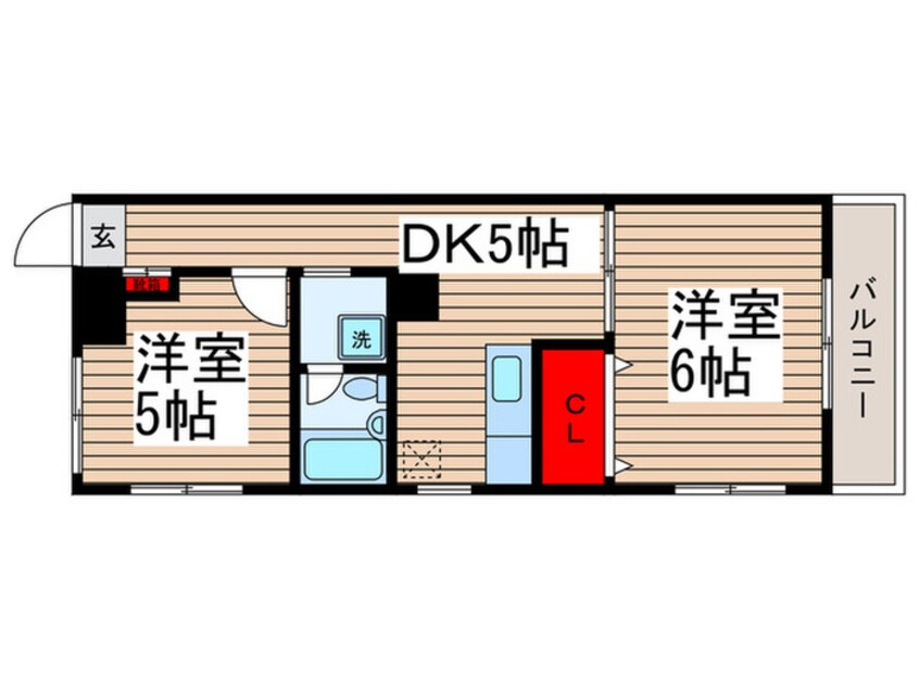 間取図 ＫＯＤＡヒルズ亀戸