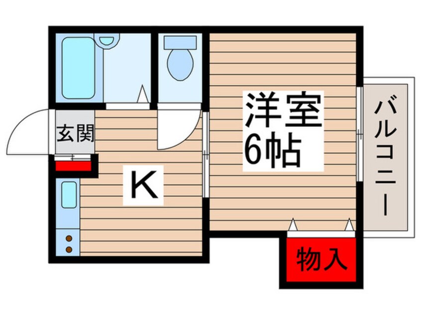 間取図 アムールハイツ