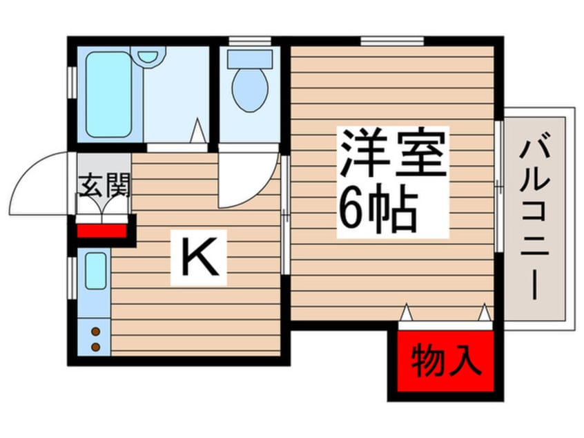 間取図 アムールハイツ