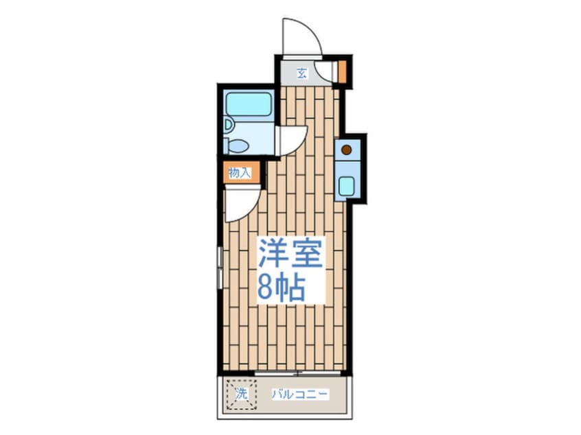 間取図 ビューハイム北新宿