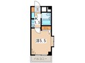 日神パレステージ町田第２(501)の間取図