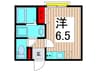 エム・ポレール 1Rの間取り
